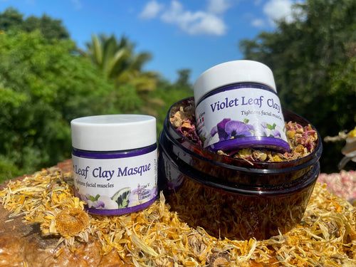 Violet Leaf Clay Masque